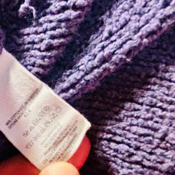 Purple Free People Sweater - Picture 5 of 6